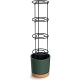 Grower" lonec za gojenje paradižnika z oporo za vzpenjanje, zelena - ⌀ 29 cm
