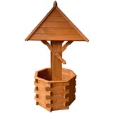  Drveni bunar za vrt - ukras 95cm | shoptok.hr