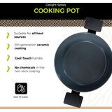 BE Living Posuda za kuhanje s poklopcem Delight Black 24 cm | shoptok.hr