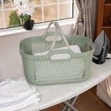 Addis Svijetlo zelena plastična košara za rublje 45 l – | shoptok.hr