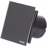 Texo ventilator za kupatilo air pro flat black glass 100 | ePonuda.com