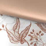 Esposa obojestranska posteljnina 140/200 cm saten bež | Shoptok.si