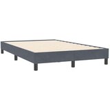 vidaXL Okvir kreveta bez madraca tamno sivi 120x210 cm baršun | shoptok.hr