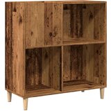 Ormarić omara za plošče iz starega lesa 84,5x38x89 cm inženirski les | Shoptok.si