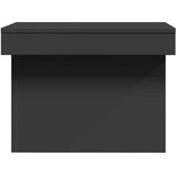 vidaXL Stolić za kavu crni 100 x 55 x 40 cm od konstruiranog drva | shoptok.hr