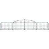  Obokane gabion košare 13 kosi 300x50x40/60 cm pocinkano železo | Shoptok.si