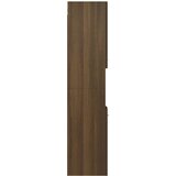  Kupaonski ormarić boja smeđeg hrasta 30 x 30 x 130 cm drveni | Eponuda.com
