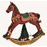 Viter novogodišnja figura konjić braon ( 10044657 ) Cene