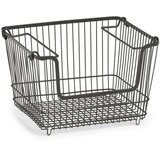 ZELLER Organizer košara L, metalni, crni, 33 x 27 x 21,5 cm Cijene