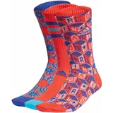 Adidas Športne nogavice marine / svetlo modra / rdeča / bela