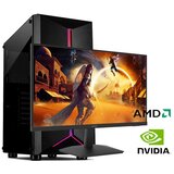  računar ryzen 5 5500, 16GB, 512GB, rtx 3060 12GB i aoc 24G15N2 u