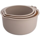 Altom design set 3 plastične zdjele - bež | shoptok.hr