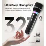 MAILANGSHI karaoke zvočnik z 2 brezžičnima RGB mikrofonoma | Shoptok.si