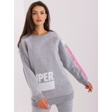 Lily Rose Sweatshirt-EM-BL-HS-21-543.72P-grey | Shoptok.si