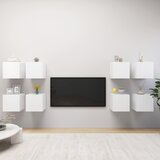  Zidni TV ormarići 8 kom bijeli 30,5 x 30 x 30 cm | shoptok.hr