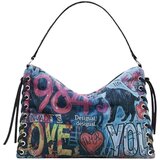 Desigual BAG_PIZZICATO LEIRI 25WAXD23 Crna Cijene