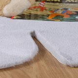 Kayoom RAVNO TKANA PREPROGA 99/76 cm taftano siva | Shoptok.si