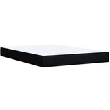 vidaXL Krevet s oprugama i madracem crni 140 x 190 cm od tkanine | shoptok.hr