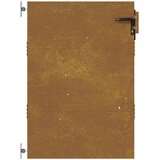  Vrtna vrata 85 x 125 cm od čelika COR-TEN | shoptok.hr