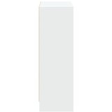  Polica za knjige bijela 60 x 24 x 76 cm od konstruiranog drva | Eponuda.ba