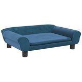  Dječja fotelja plava 70x45x26 cm baršunasta | Eponuda.com