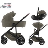 Britax Romer dječja kolica 3u1 smile™ 5z lux urban olive + baby-safe™ pro lux urban olive | shoptok.hr