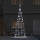 vidaXL LED božično drevesce med 800 LED Hladno bela 400 cm elezo | Shoptok.si