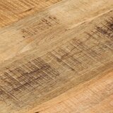 Stolna Mizna plošča Ø 40x2,5 cm okrogla trden robusten mangov les | Shoptok.si