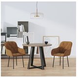  Blagovaonske stolice 2 kom smeđe baršunaste | shoptok.hr