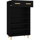 Ormarić za cipele crni 60 x 35 x 105 cm od konstruiranog drva | shoptok.hr