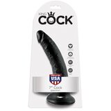 King Cock Dildo 18 cm, crni | shoptok.hr