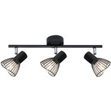 Candellux Lighting Fly Plafonska Lampa Crna 3 3x40W E14