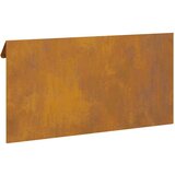vidaXL Ograda protiv puževa 16 pcs Rđa 50 x 3,5 x 25 cm | shoptok.hr