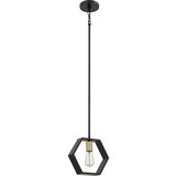 Elstead Lighting Elstead Quoizel Bismarck Ozka viseča stropna svetilka Earth Black, (22098707) | Shoptok.si