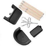 Stokke otroški stolček za hranjenje clikk™ black natural | Shoptok.si