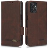 INORCO Za Motorola Moto G Power 5G telefonska torbica Dekoracija strojne opreme PU usnjena denarnica, stojalo, (22036713) Cene
