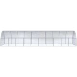 Vanjski kokošinjac 3 x 10 x 2 m od pocinčanog čelika | shoptok.hr