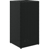  Vrtna sadilica crna 30 x 30 x 60 cm od poliratana | shoptok.hr