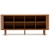 Kave Home Komoda u dekoru jasena s kliznim vratima u prirodnoj boji 180x75,5x40 cm Mailen – | shoptok.hr