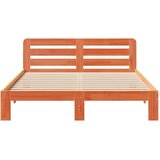  Okvir kreveta bez madraca voštano smeđi 120x190 cm od borovine | shoptok.hr