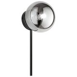  Ondaluce - Zidna svetiljka JEWEL 1xE14/10W/230V crna/zadimljena crna | Eponuda.com