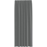Voile zavjese s džepovima za šipke 2 kom tamnosive Siva 140 x 225 cm | shoptok.hr