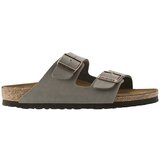 Birkenstock Natikači Arizona Birkibuc Stone Siva Cene