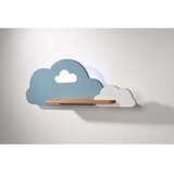  LED Dečije zidno svetlo sa policom CLOUD LED/5W/230V plavo/belo | Eponuda.com