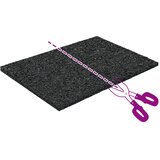  Gumenasti granulatni vanjski pod Crna 6 x 9 x 0,3 cm Guma | Eponuda.com