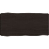 Stolna ploča tamnosmeđa 80x40x(2-4) cm obrađena hrastovina | Eponuda.ba