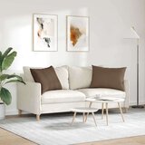 vidaXL Blazine za kavč 2 pcs Rjava 70 x 50 cm blago | Shoptok.si