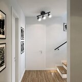 URAQT Stropna svetilka s 3 nastavljivimi reflektorji GU10 | Shoptok.si