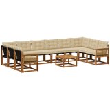  Set vanjskih sofa 11 kom. Prirodna i bež | shoptok.hr