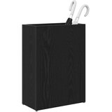  Stalak za kišobran s pohranom Crni hrast 40 x 20 x 55,5 cm | shoptok.hr